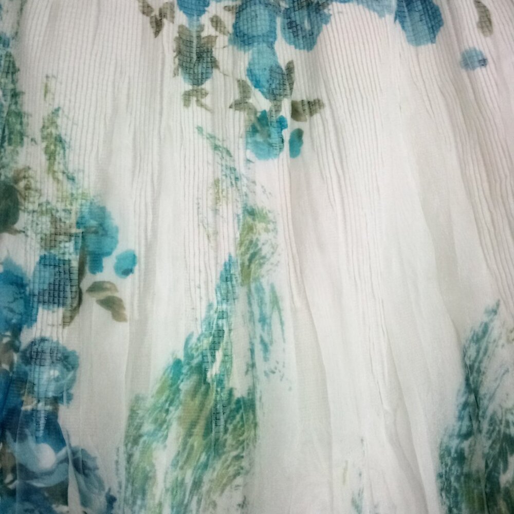 Dress Barn Skirt Elastic Waist Size 14 / 16Mid Calf Length Just Beautiful - Picture 4 of 10